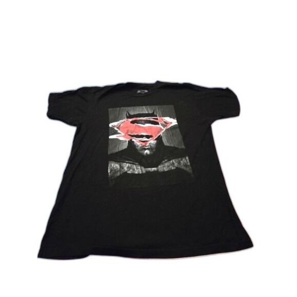 Batman vs Superman DC Comics Movie T-Shirt Men’s Size Large Graphic Tee - Picture 1 of 2